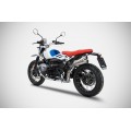 ZARD Stainless LIMITED EDITION High Mount Slip-on Exhaust for the BMW R NineT / Pure / Urban GS (2021+)